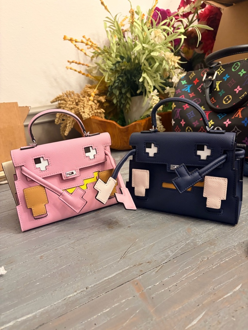 Kelly Doll Mini Picto Bag 20 19cm Monster Rose Sakura - Picture 5 of 12